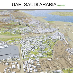 city area building 3D model