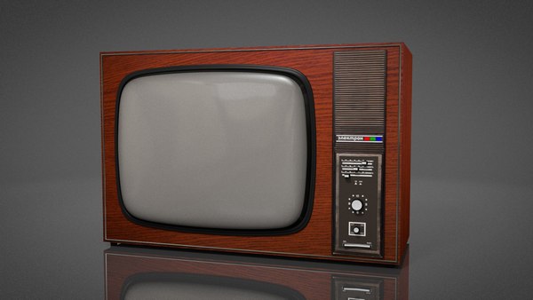 3D модель Старый СССР ТВ - TurboSquid 725200
