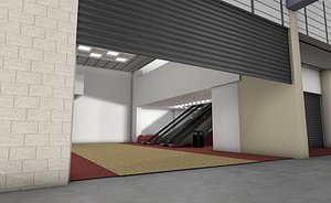 civic center 3D model