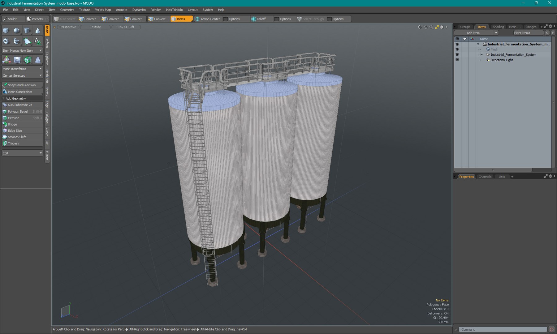 Industrial Fermentation System 3D - TurboSquid 2328311