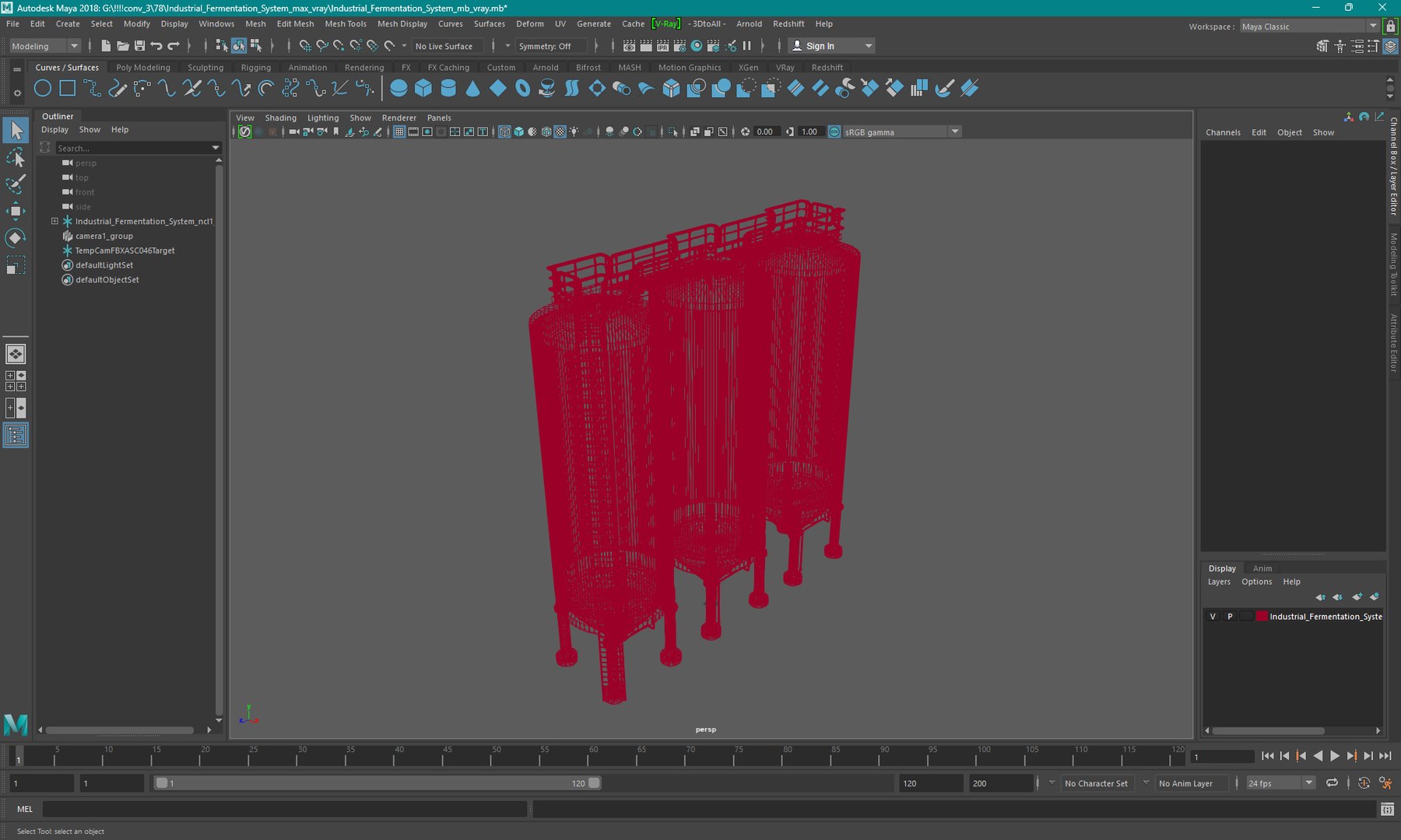 Industrial Fermentation System 3D - TurboSquid 2328311