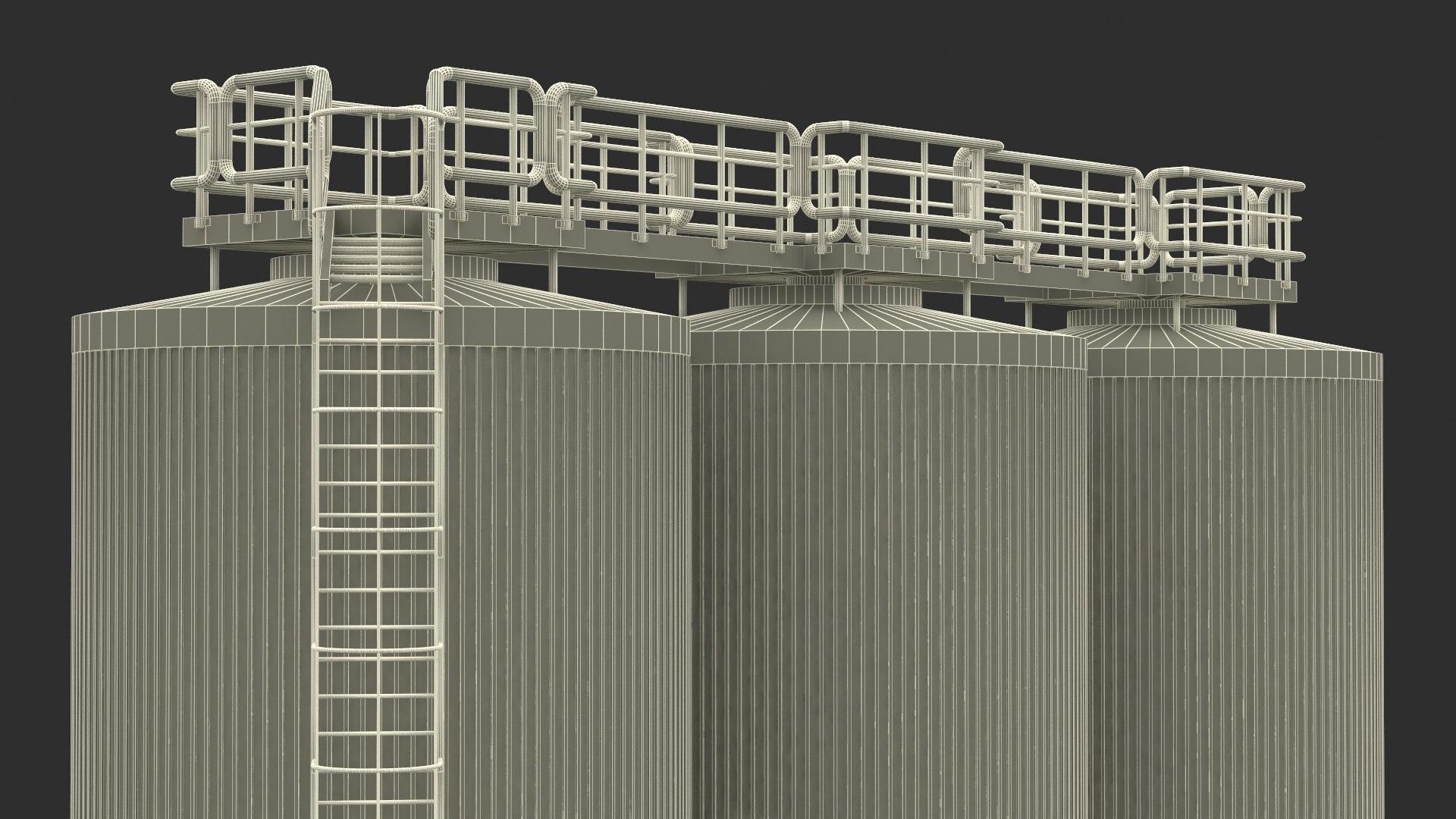 Industrial Fermentation System 3D - TurboSquid 2328311