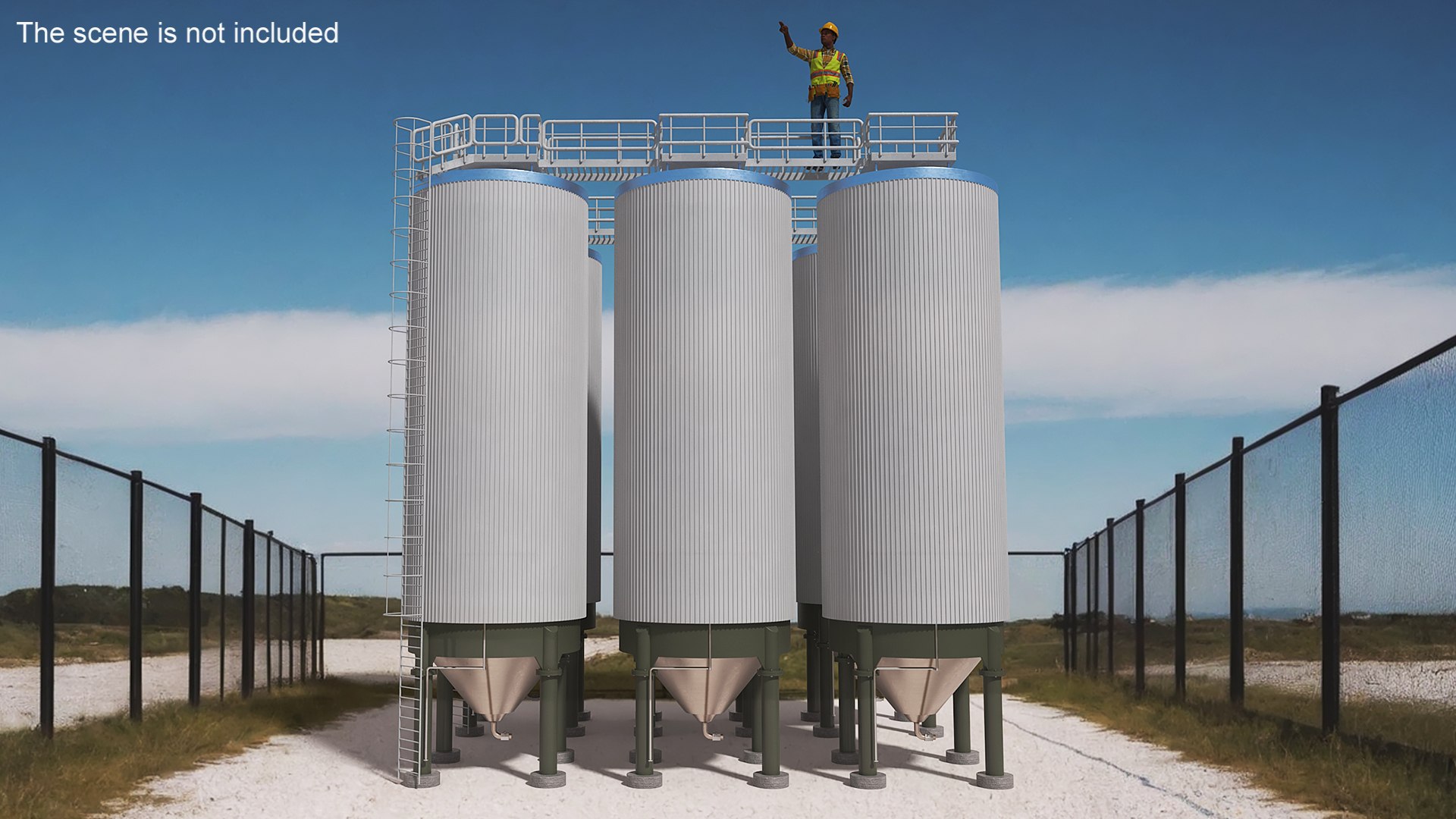 Industrial Fermentation System 3D - TurboSquid 2328311