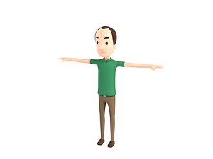 man character 3D model