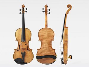 Violin 3D Model 2021 3D model