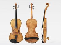 Violin 3D Model 2021