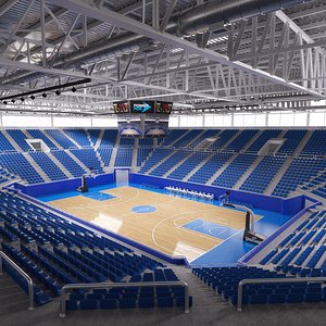3D model Basketball Arena 03