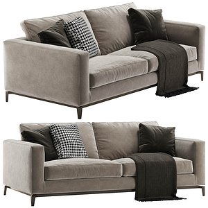 Minotti Andersen 2 seats 3D model