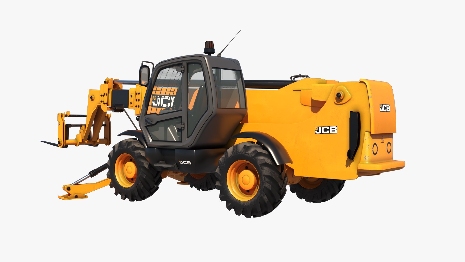 3D Model Telehandler Telescopic Handler Forklift TurboSquid 1582449