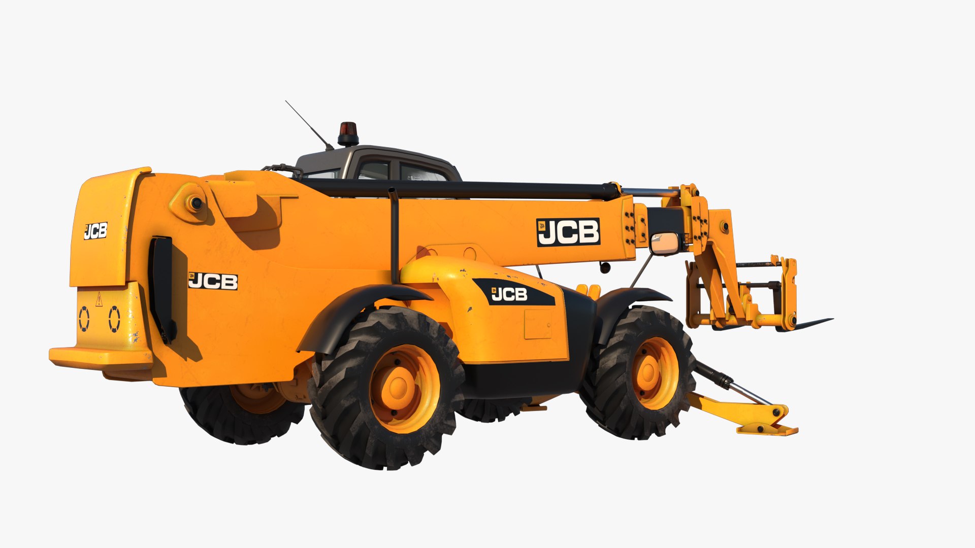 3D Model Telehandler Telescopic Handler Forklift TurboSquid 1582449