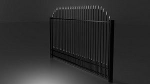 Iron fence