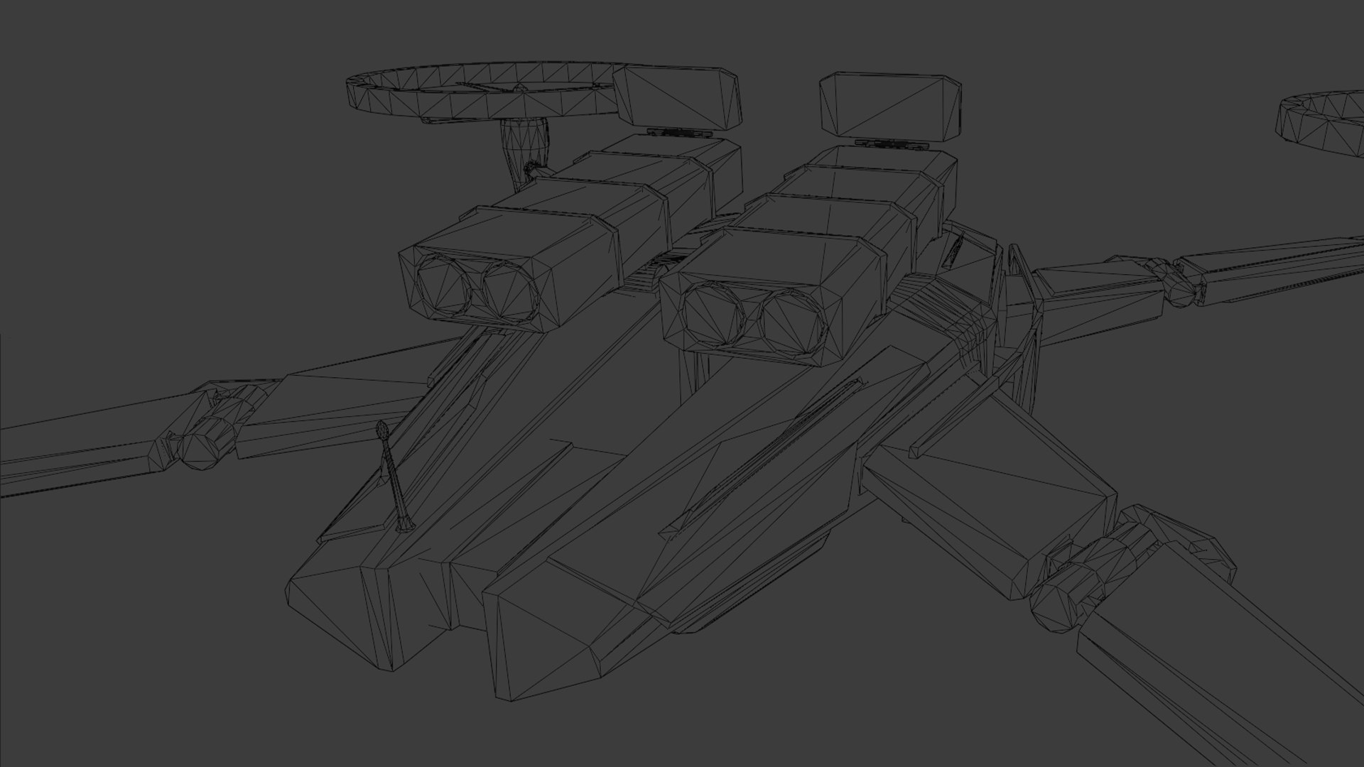 3D Gameready Sci-Fi Assault Drone https://p.turbosquid.com/ts-thumb/aT/6IOLQB/Ul/wireframe2/png/1628160811/1920x1080/fit_q87/f9137ef11a9ad5976c9f04e97f93b9ab0245aed2/wireframe2.jpg