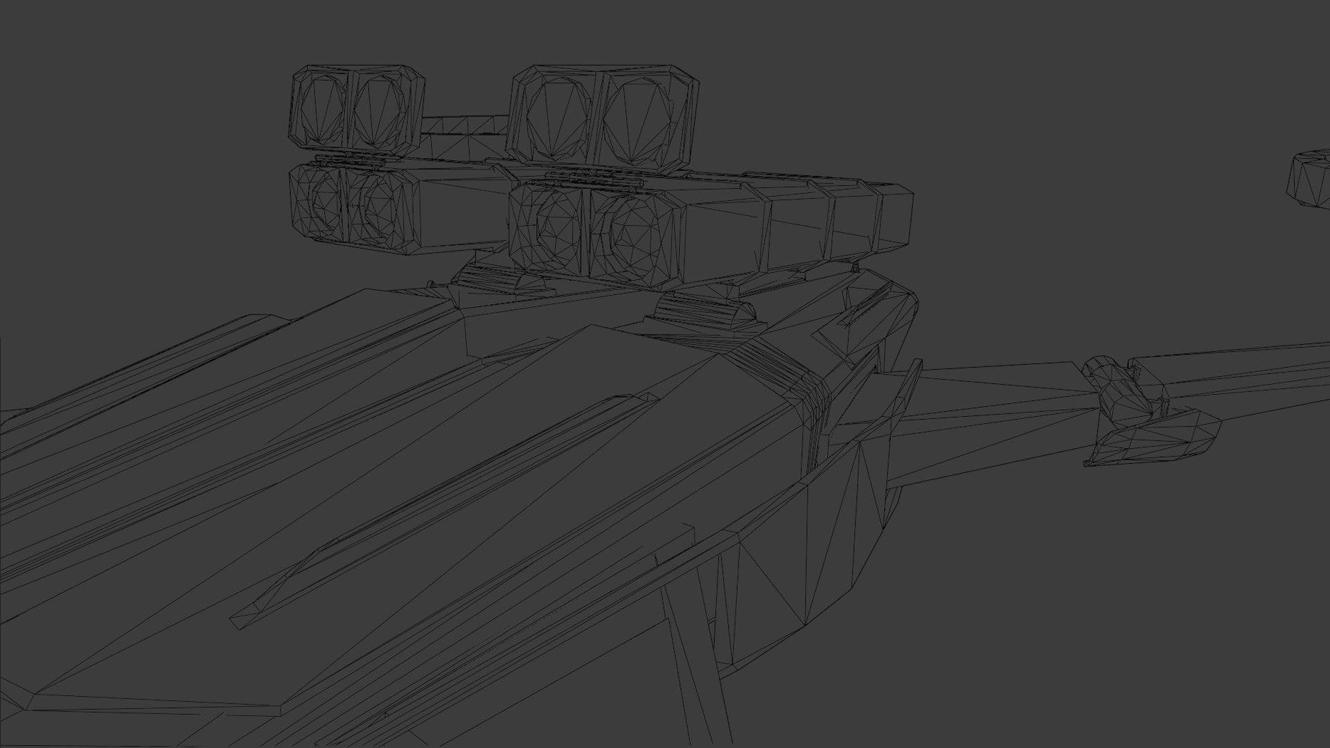 3D Gameready Sci-Fi Assault Drone https://p.turbosquid.com/ts-thumb/aT/6IOLQB/hT/wireframe3/png/1628160811/1920x1080/fit_q87/f2cdc7b954ab70ceb4b3d420dcbd9ea7f495ebb0/wireframe3.jpg