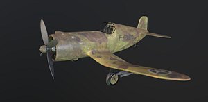 3D model War plane