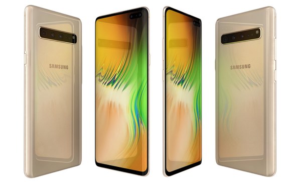 Samsung Galaxy S10 5G Royal Gold 3D-Modell - TurboSquid 1428855