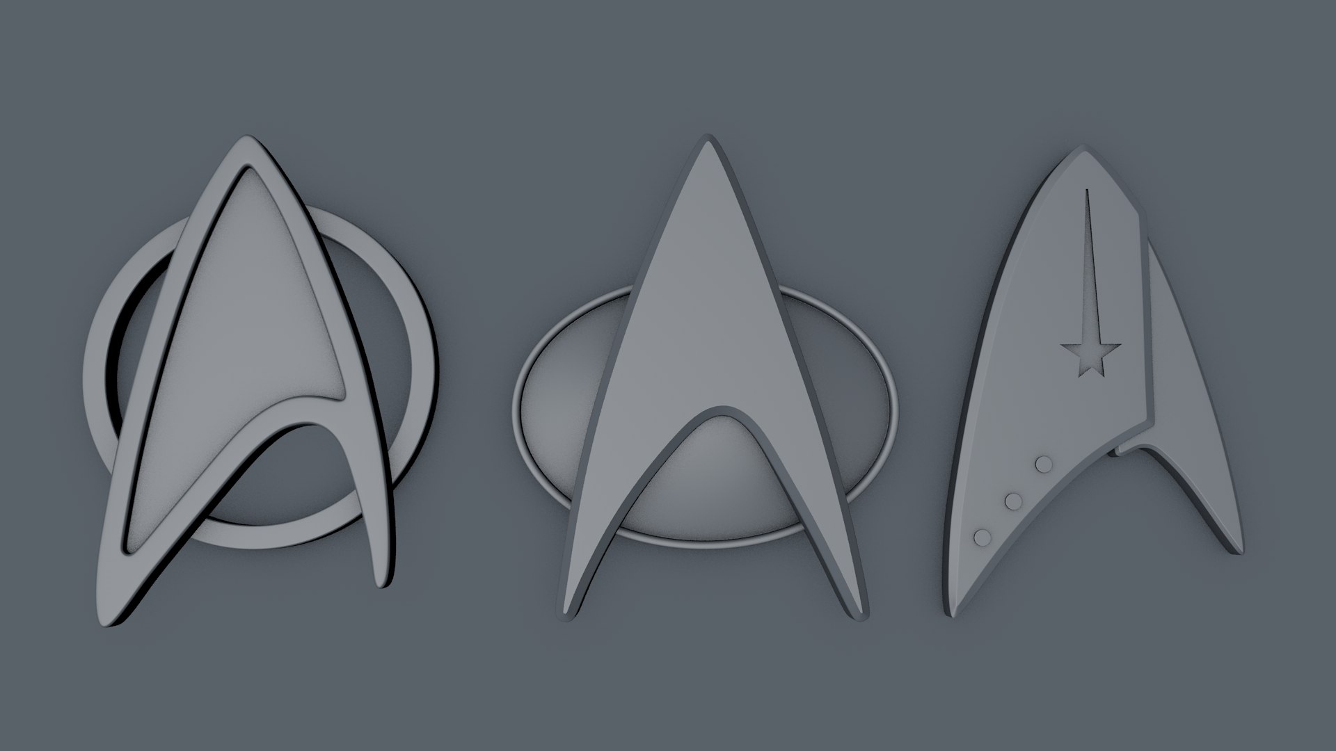 startrek badges 3D https://p.turbosquid.com/ts-thumb/aT/DoPoLu/cn7Z2U6o/mass/png/1511279920/1920x1080/fit_q87/02056a08e816a21dfeedae02b5692b47c44aa8fe/mass.jpg