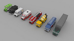 3D model Vehicle Collection 3D model