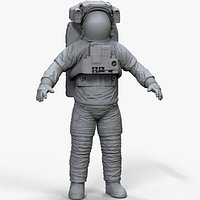 Extravehicular Mobility Unit High Poly