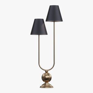 Besselink and Jones - Polperro twin table light 3D model