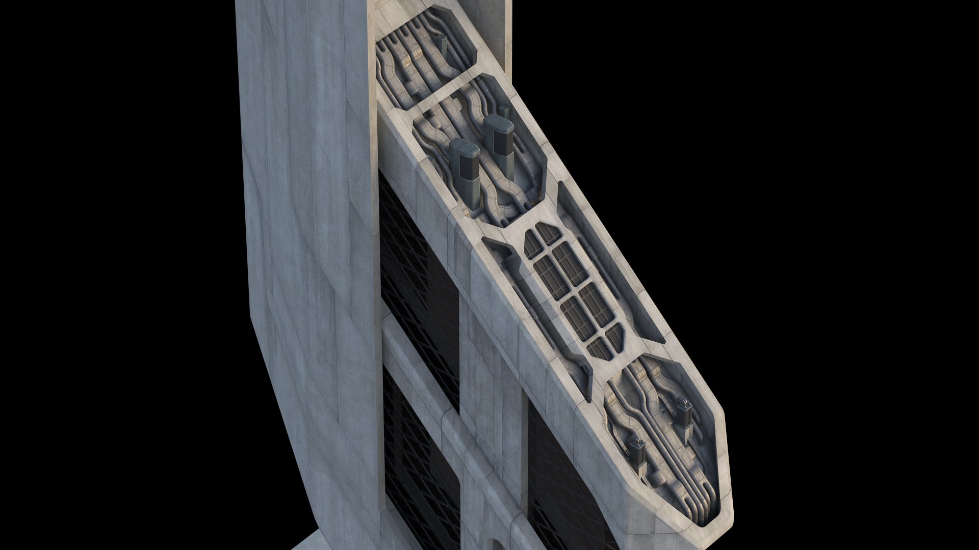Futuristic Building 105 model https://p.turbosquid.com/ts-thumb/aT/MCvHAJ/yt/10/png/1760724289/1920x1080/fit_q87/3663a7c116888d4b7a4b2759bed0eeb9bee0fa33/10.jpg