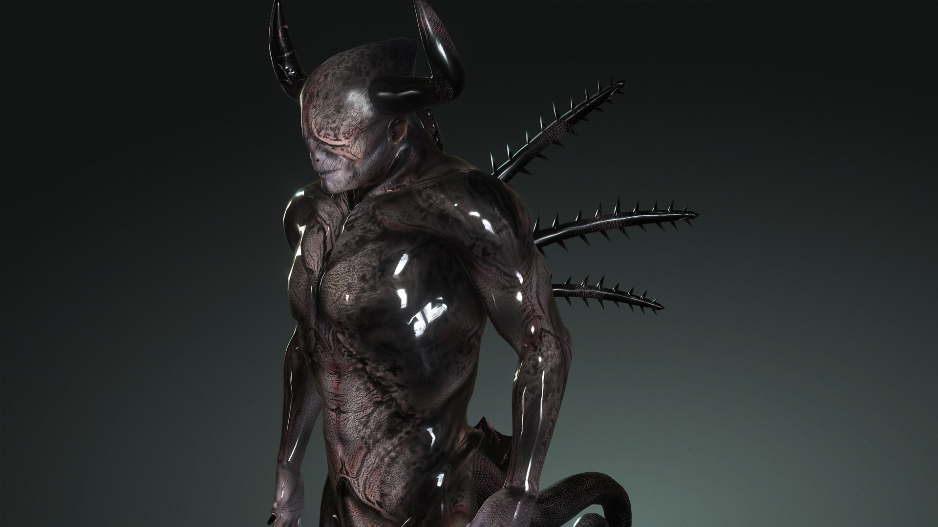 MONSTER CHARACTER DEMON 3D model - TurboSquid 2065405