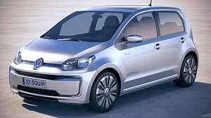 volkswagen e-up 2019 3D model
