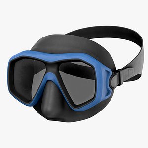 3D Diving Mask model
