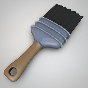 Cartoon Paint Brush