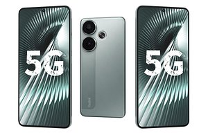 Xiaomi Redmi Turbo 3 5G Green Blade Low Poly model