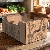 USDA Organic Corrugated Produce Box