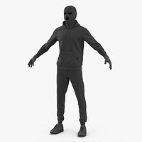 Thief Black Full Outfit