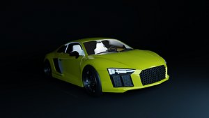 Audi R8 V10 Plus 3D model