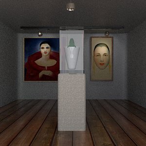 3D laos Tarsila and The Dolphin model