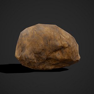 3D rock cliff model
