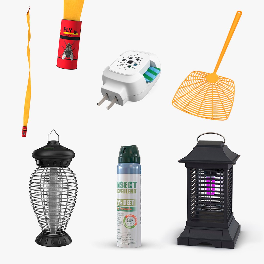 Insect Protection Collection 4 3D model preview