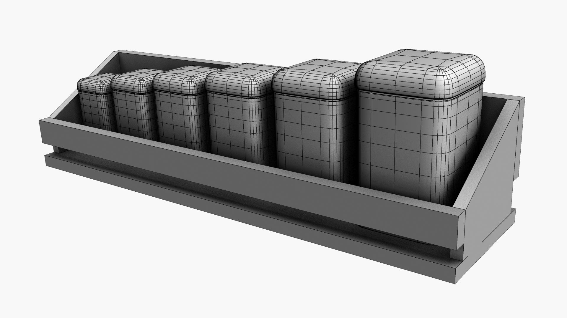3D Model Spice Rack - TurboSquid 1670288