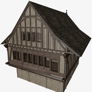 3d model villa house