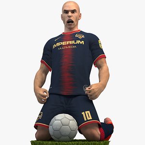 Soccer Player Rigged 4K Ultimate 2020