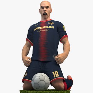 Soccer Player Rigged 4K Ultimate 2020