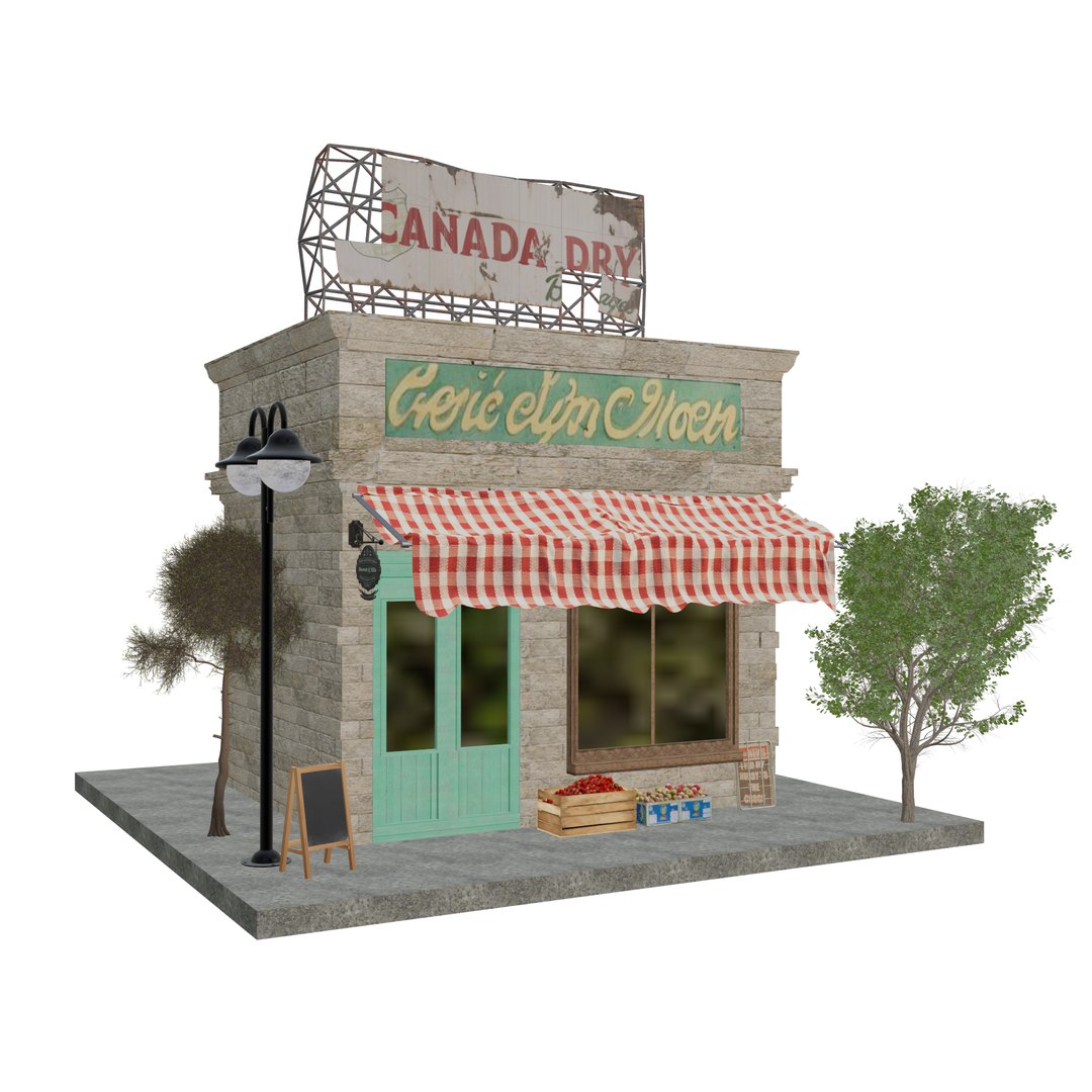 Restaurant Model - TurboSquid 2291391
