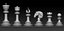 3D chess set