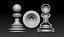 3D chess set