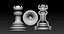 3D chess set