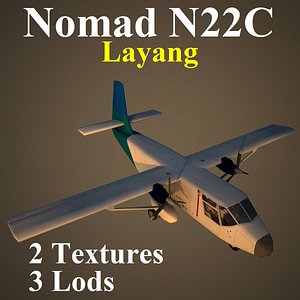 3d model gaf n22c lay