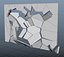 wall destruction 3D model
