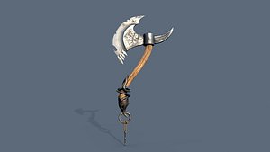 Stylized AXE Low-poly 3D model Low-poly 3D model