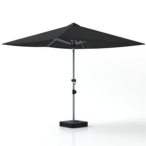 3D Garden Sun Umbrella model