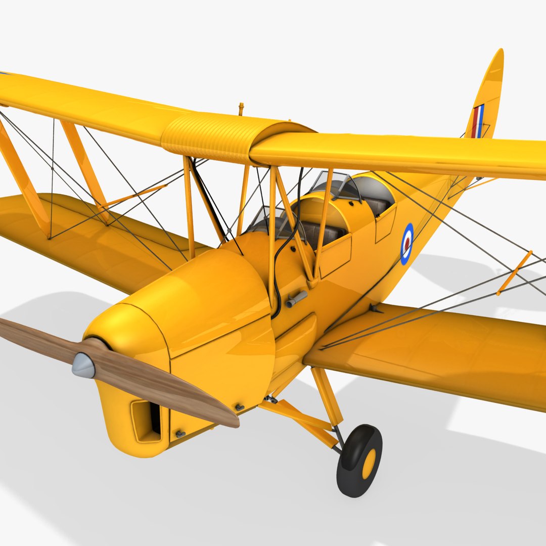 Maya Havilland Tiger Moth Biplane