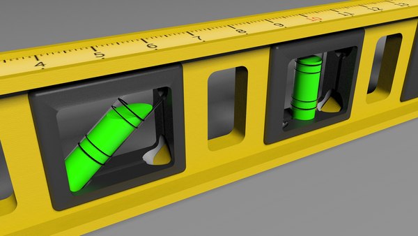 3D model Yellow Construction Level - TurboSquid 1778746