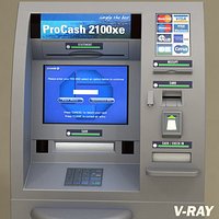 Automated teller machine - Cash dispenser ATM PC2100 XE Wincor Nixdorf